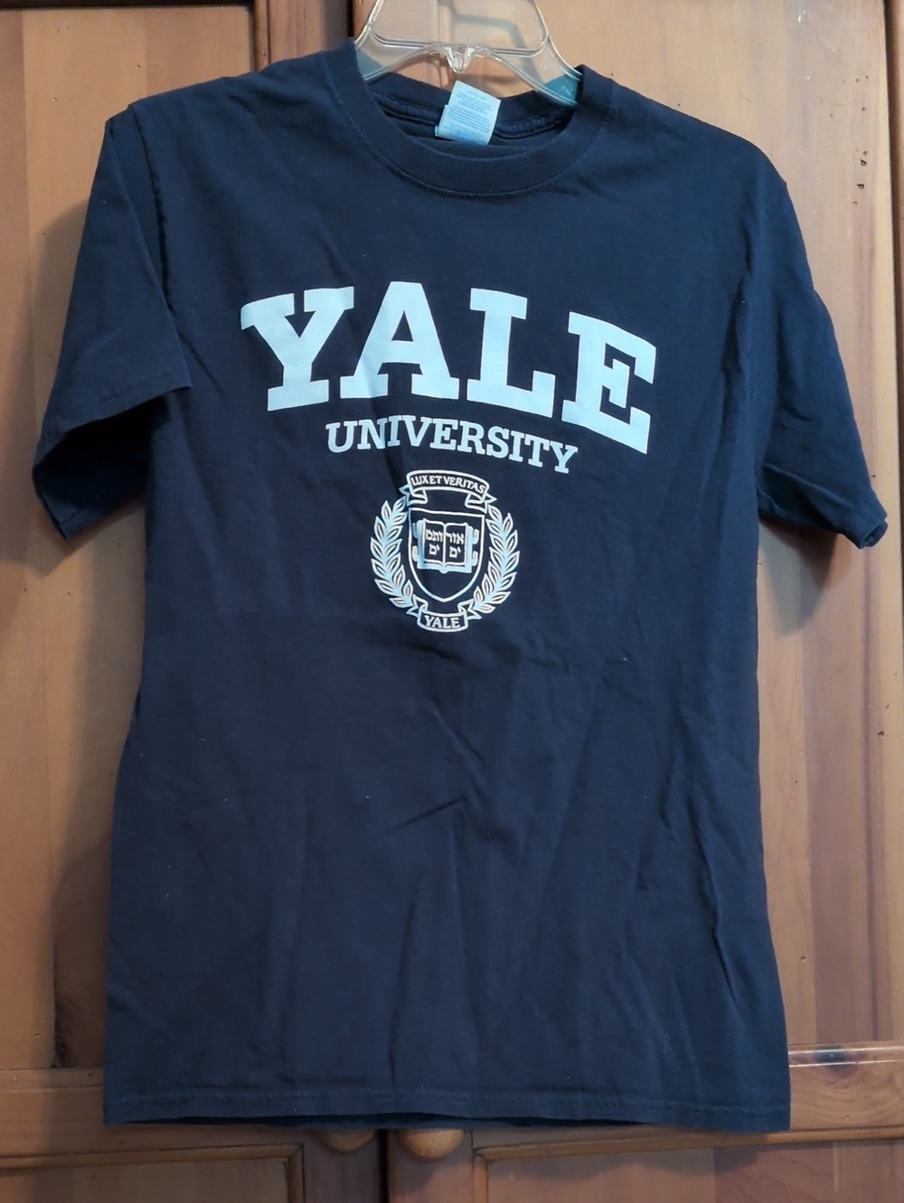Yale University Navy Graphic Cotton Tee - Classic Logo Shirt